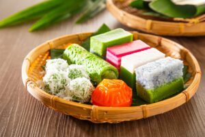 Malaysia popular assorted sweet dessert or simply known as kuih