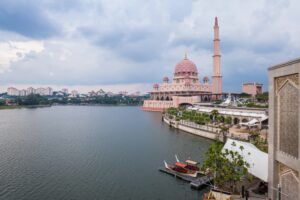 Pink Mosque in Putrajaya, Malaysia